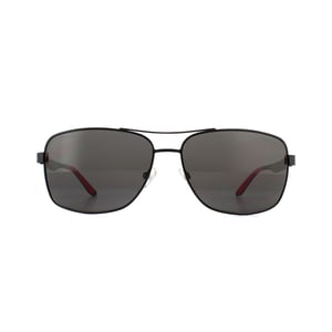Carrera Zonnebril 8014/S 003 M9 Mat Zwart Grijs Gepolariseerd
