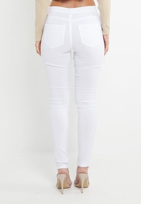 MYT Ladies Skinny Super Stretch Chinos White