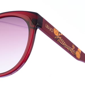 Ovala fjärilsformade solglasögon i acetat LJ711S Women