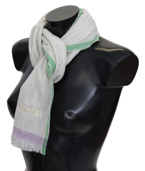 Missoni Herr Beige 100% Kasmir Unisex Sjal