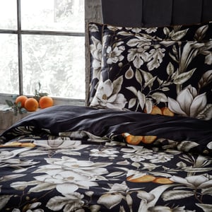 EW by Edinburgh Weavers Lavish Floral Premium Cotton Sateen Duvet Cover Set