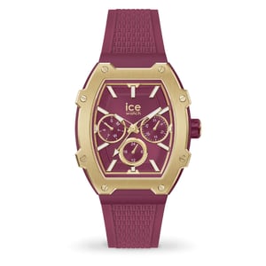 Ice Watch Ice Boliday - Gold Burgundy Dames Horloge Burgundy 022868