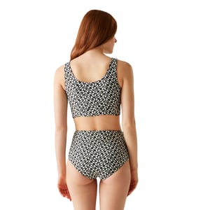Regatta Dam/Damer Orla Kiely Jasmine Flower Vändbar Bikini (Svart)