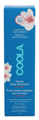 Coola Classic Sunscreen Moisturizer SPF50 148ml