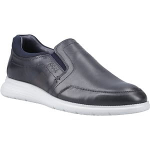 Pod Holden Leer/Textiel Heren Trainers Navy