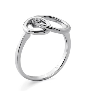 Orphelia Dames 925 Zilverring - Zilver ZR-7503