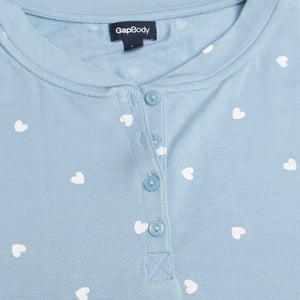 Pyjamatop 757179 dames met lange mouwen