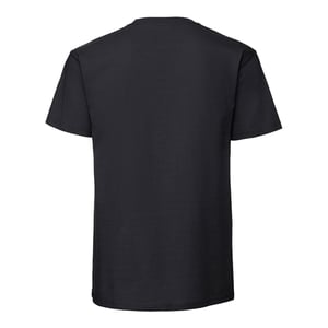 Fruit of the Loom Heren Iconic Premium Ringspun Katoen T-Shirt (Zwart)