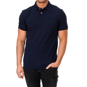 Men's short-sleeved polo shirt with lapel collar HM561503