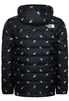 The North Face Junior Boys Padded Jacket II / TNF Black Tossed Logo Print