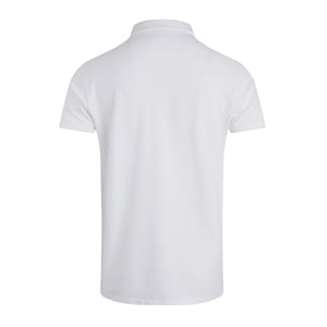 Weird Fish Mens Miles Pique Organic Polo Shirt (White)