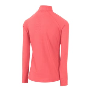 Island Green Womens/Ladies Embossed Full Zip Jacket (Coral Pink)