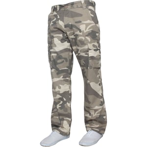Kruze Mens Cargo Combat Trousers