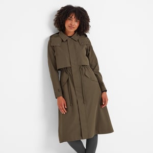 Alva Womens Waterproof Jacket Khaki