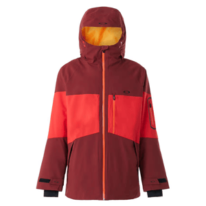 Oakley Cedar Ridge Insula Oxblood Red Zip Up Mens Jacket 412785 44A