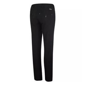 Island Green Dames/Dames Bonded All Weather Golfbroek (Zwart)