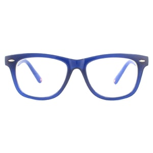 Montana Rectangular Blue Kidss Glasses Frames