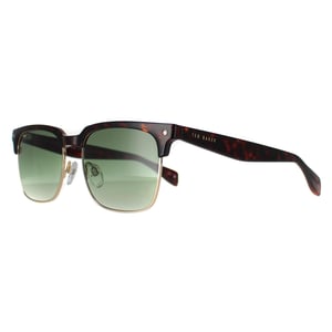 Ted Baker Semi Rimless Mens Dark Demi Green Gradient TB1681 Floyd