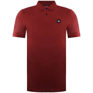 Weekend Offender Barnum Mens Dark Red Polo Shirt