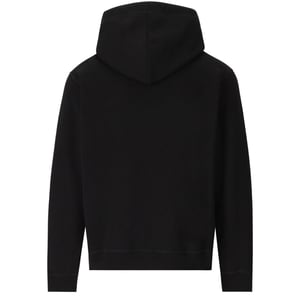 Dsquared2 zwarte hoodie met logo met studs