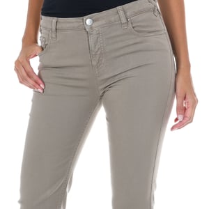 Lange spijkerbroek van elastische stof 10DB50255-G239 vrouw