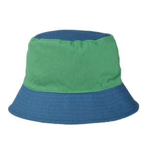 Regatta Childrens/Kids Scratch Reversible Bucket Hat (Piquant Green/Moroccan Blue)