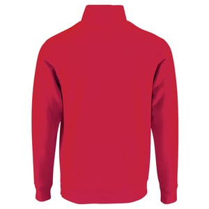 SOLS Mens Stan Contrast Zip Neck Sweatshirt (Red)