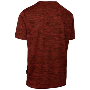 Trespass Mens Kearsley Active Top (Burnt Orange Marl)