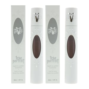 KVD Beauty True Portrait Liquid-To-Powder Foundation 30ml - Deep 096 x 2