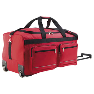 SOLS Voyager Rolling Travel Holdall Bag (Red)