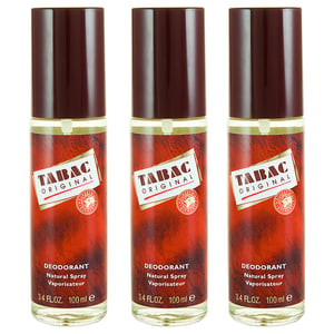 Tabac Original Deodorant Spray 100ml x 3