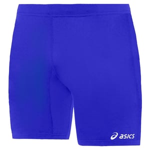 Asics Stretch Midja Logo Herr Blå Shorts