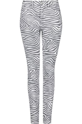 Ami Skinny Jeans Print Premium Denim | Kenya Zebra