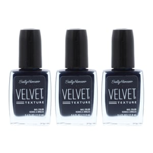 Sally Hansen Velvet Texture Nail Color 11.8ml - 680 Deluxe x 3