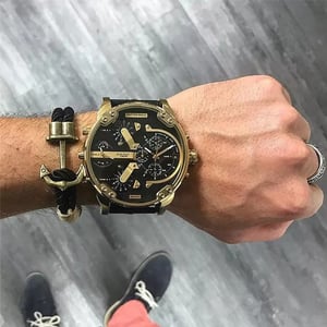 Diesel DZ7371 MR Daddy 2.0 Gold Case Men's Watch