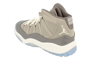 Nike Air Jordan 11 Retro Ps Basketball Grey Trainers