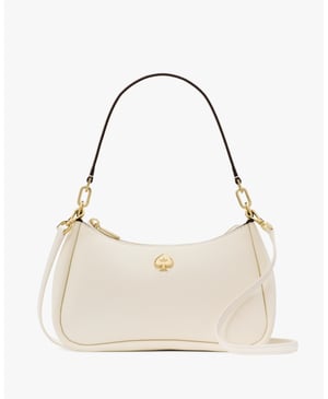 Kayla Pebbled Leather Small Convertible Shoulder Bag