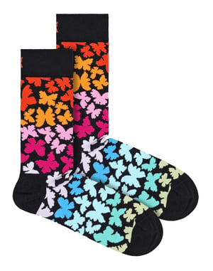Happy Socks - Novelty Butterfly Design Socks | Great Gift - Butterfly