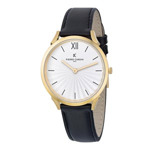 Pierre Cardin Pigalle Plissée Unisex Horloge Zwart CPI.2005