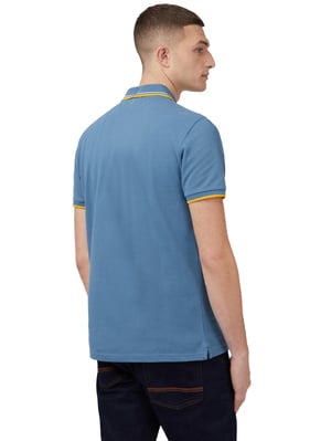 Ben Sherman heren poloshirt met stippen