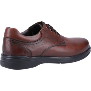 Hush Puppies Marco Läder Bruna snörskor för män