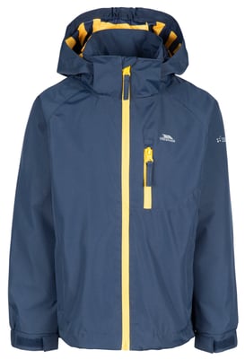 Trespass Boys Overwhelm Rain Jacket (Navy)