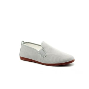 Flossy Gris Kids Grey Plimsolls