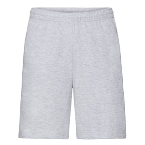 Fruit of the Loom Lichtgewicht uniseks shorts voor volwassenen (Heide Grijs)
