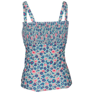 Trespass Dames annabel zwemtop met luipaardprint