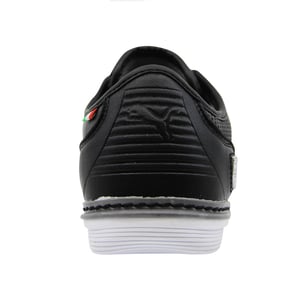 Puma Novellino Scuderia Ferrari Svart Läder Lace Up Träningsskor för herrar 304664 01