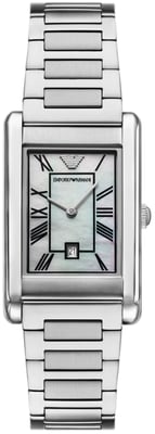 Emporio Armani Gino Women's Silver Watch AR11664
