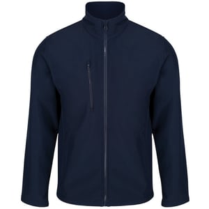 Regatta Professional Mens Ablaze Three Layer Soft Shell Jacket (Navy/Navy)