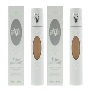 KVD Beauty True Portrait Liquid-To-Powder Foundation 30ml - Tan 066 x 2