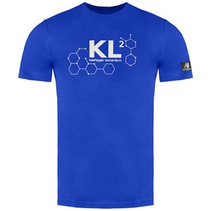 New Balance KL2 Elements Kortärmad Crew Neck Blå T-shirt för herrar MT03616 TRY